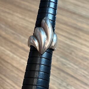 Vintage Taxco sterling silver wave ring size 5.75